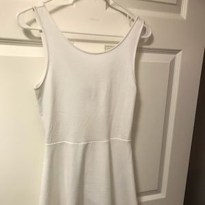 H&M white short flowy dress